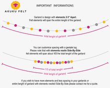 Load image into Gallery viewer, Rainbow Carrot Garland