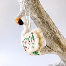 Load image into Gallery viewer, Swan Ornament