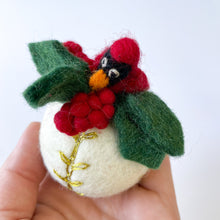 Load image into Gallery viewer, Cardinal on a ball