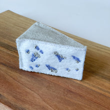 Load image into Gallery viewer, Felt Cheese Set. Felt Gorgonzola, Camembert, Brie. Play kitchen food. Role-Playing Toys, Felt Toy For Kid, Montessori Toys, Pretend Play.