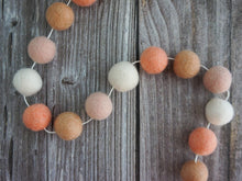 Load image into Gallery viewer, Valentines Day Decor. Pom Pom Garland. Valentine Garland. Felt Garland. Valentine Banner.