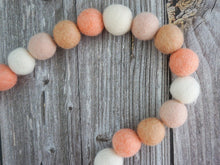 Load image into Gallery viewer, Valentines Day Decor. Pom Pom Garland. Valentine Garland. Felt Garland. Valentine Banner.