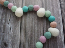 Load image into Gallery viewer, Pom Pom Garland - Easter Garland. Spring Garland. Pom Poms Garland. Felt Balls Garland. Felt Pompom Garland