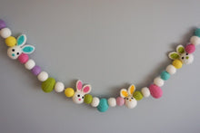 Load image into Gallery viewer, Pom Pom Garland - Easter Garland. Felt Garland. Easter Decor Pompom Garland. Felt Ball Garland