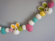 Load image into Gallery viewer, Pom Pom Garland - Easter Garland. Felt Garland. Easter Decor Pompom Garland. Felt Ball Garland