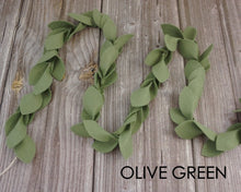 Load image into Gallery viewer, Greenery Garland. Leaf Garland. Magnolia Leaf Garland. Eucalipqus Leaf Garland. Farmhouse Decor. Farmhouse Garland. Summer Garland