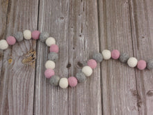 Load image into Gallery viewer, Valentines Day Decor. Pom Pom Garland. Valentines Day Decor. Pom Pom Garland. Pompom Garland.