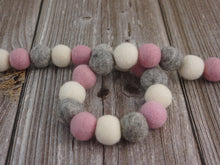 Load image into Gallery viewer, Valentines Day Decor. Pom Pom Garland. Valentines Day Decor. Pom Pom Garland. Pompom Garland.