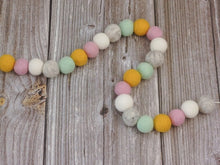 Load image into Gallery viewer, Pom Pom Garland. Felt Garland. Pompom Garland.Felt Balls Garland. Felt Pompom Garland