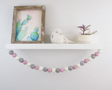 Load image into Gallery viewer, Valentines Day Decor. Pom Pom Garland. Valentines Day Decor. Pom Pom Garland. Pompom Garland.