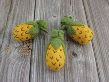 Load image into Gallery viewer, Large Felt Pineapple. Wool Pineapple. Felted Pineapple. Pineapple decor. Pineapple felt decoration