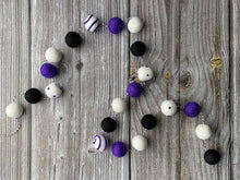 Load image into Gallery viewer, HALLOWEEN DECOR. Halloween Garland. Pom Poms Garland. Fall Decor. Autumn Decor