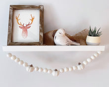 Load image into Gallery viewer, FALL Decor. Pom Poms Garland. Pumpkin Decor. Pumpkin Garland. Felt Pompom Garland