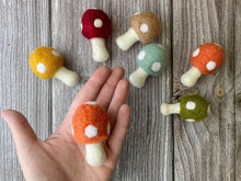 Load image into Gallery viewer, Felt Mushroom. Mushroom Decor. Felt Shape