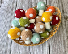 Load image into Gallery viewer, Felt Mushroom. Mushroom Decor. Felt Shape