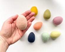 Load image into Gallery viewer, Easter Eggs. Felt Easter Eggs. Easter Table Decor. Felt Egg Easter.