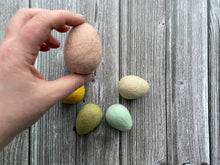 Load image into Gallery viewer, Easter Eggs. Felt Easter Eggs. Easter Table Decor. Felt Egg Easter.