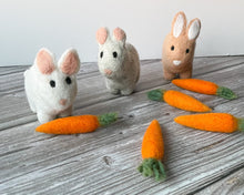 Load image into Gallery viewer, Easter decor. Easter bunny. Easter decoration. Felt bunny. Spring decor