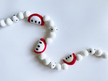 Load image into Gallery viewer, Back to School Garland. Pom Pom Garland. First day of School. Teacher Gifts. Apple Garland.