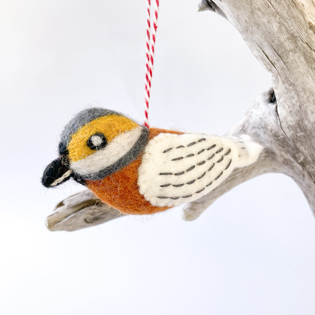 Warbler Ornament