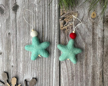 Load image into Gallery viewer, CHRISTMAS ORNAMENTS. Felt Ornaments - Felt Stare. Holiday Ornaments. Ornaments Christmas.
