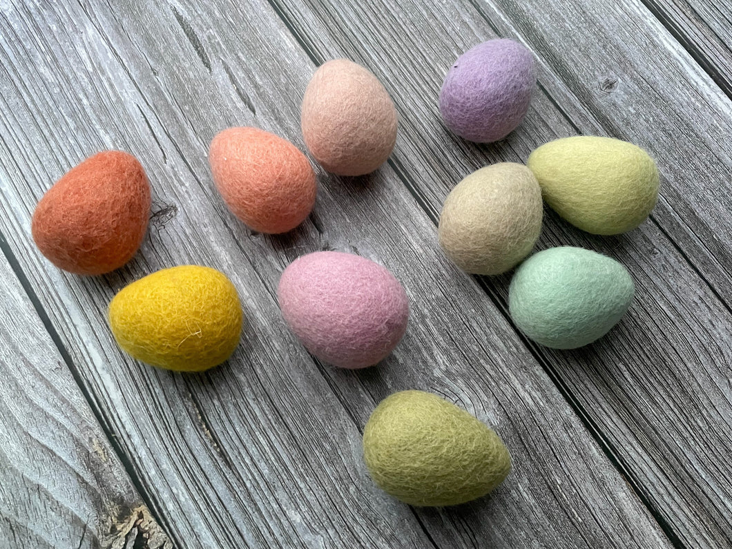 Easter Eggs. Felt Easter Eggs. Easter Table Decor. Felt Egg Easter.